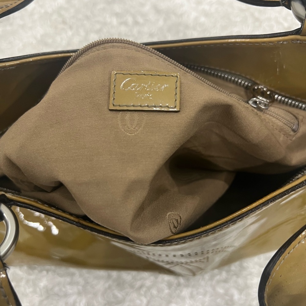 CARTIER Marcello Leather Handle Bag - Picture 10 of 13